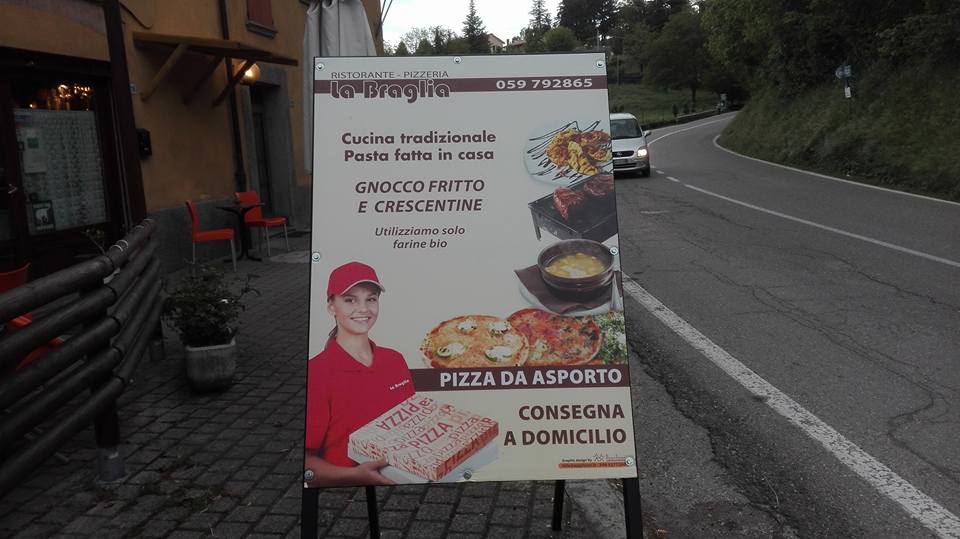 Ristorante Pizzeria Braglia.